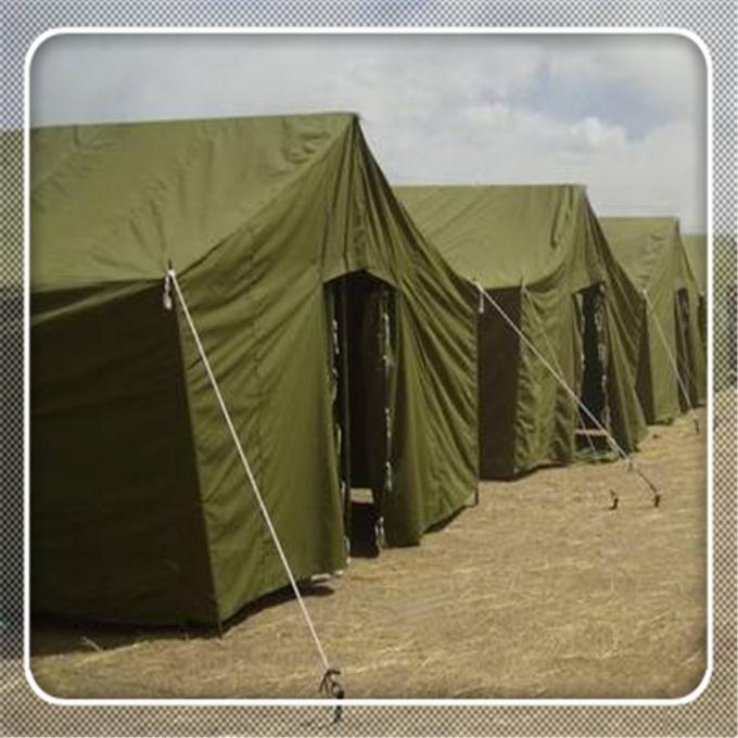 Tienda militar del ejército del poliéster impermeable persona 2 - 40 resistentes con el marco de acero