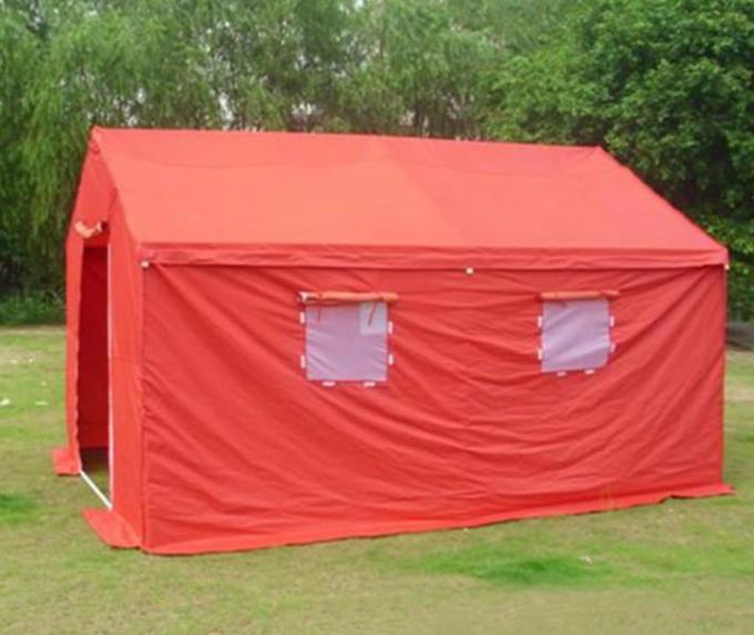Tienda de refugio al aire libre verde de la emergencia de la ayuda humanitaria para el espacio del servicio médico