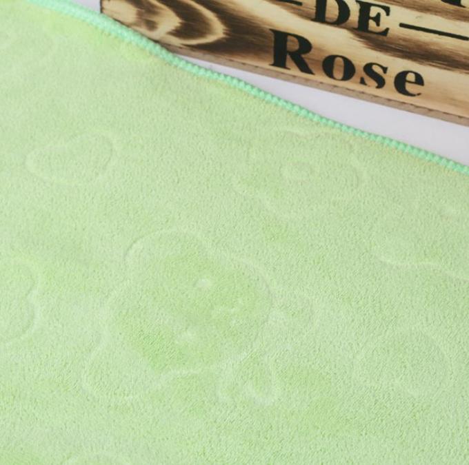 Multicolor suave grabado en relieve de la succión de las toallas de té de la cocina de la cara con la fibra de Takehara