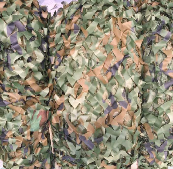 Las hojas cortaron Camo con tintas militar que pescaba la red del camuflaje de los militares para acampar de la caza del ejército